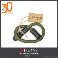 Hilight สายสะพายกล้อง, สายคล้องคอ, สายคล้องมือ Hilight GP1066 Genuine Leather Climbing Rope Wrist Strap Camera Olive