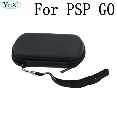 YuXi กระเป๋าถือกระเป๋าป้องกันคอนโซลเกมแบบแข็งกล่องเก็บของเครื่องเล่นเกมมือถือ EVA พร้อมสายรัดซิปสำหรับโซนี่ PSP GO