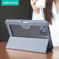 เคสสำหรับไอแพดแม่เหล็ก NILLKIN Pro 11 12.9 2022 2021กล้องเลื่อนฝาครอบป้องกันสำหรับ Ipad Mini 6เคสพร้อมที่ใส่ดินสอ