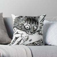 My Cute Cat Tomie Junji Ito  Printing Throw Pillow Cover Bedroom Wedding Hotel Car Square Anime Bed Fashion Pillows not include