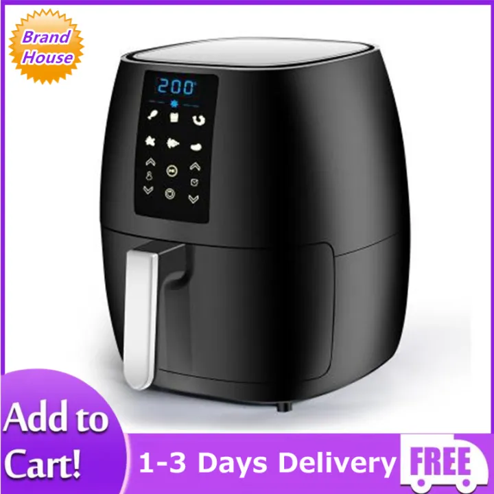 [1 year warranty] Air Fryer Home Smart 5.5L Large Capacity Air Fryer