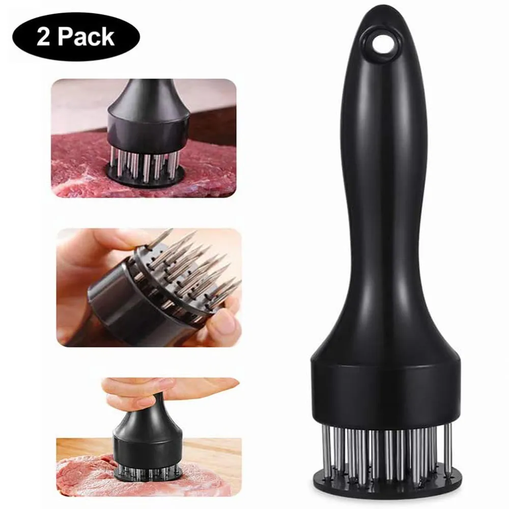 Meat Tenderizer Stainless Steel Ultra Sharp Needle Blades Tenderizers Manual Kitchen Tool 1618