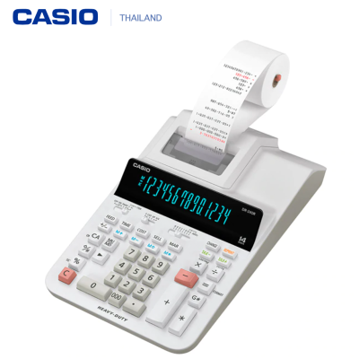 Casio เครื่องคิดเลขพิมพ์กระดาษ รุ่น DR-240R รุ่นใหม่ประหยัดไฟเมื่อไม่ใช้งานเหมือนหน้าจอคอม ประกันศูนย์ 2 ปี จาก M&amp;F888B