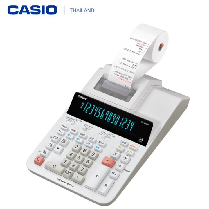 casio-เครื่องคิดเลขพิมพ์กระดาษ-รุ่น-dr-240r-รุ่นใหม่ประหยัดไฟเมื่อไม่ใช้งานเหมือนหน้าจอคอม-ประกันศูนย์-2-ปี-จาก-m-amp-f888b