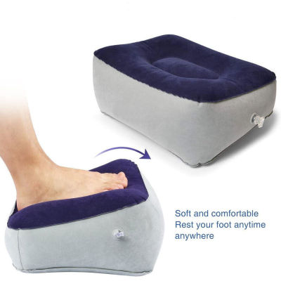Travel Pillow Cushion Inflatable Foot Rest Footrest Air Pillow Air Pillow