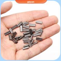 GAIYUAN 100pcs 8/10mm ทนทาน คุณภาพสูง ตัวเชื่อมต่อ ปลอกรัดสาย สแตนเลส ท่อทองแดงคู่ ท่อลวดตกปลา