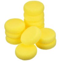 12pcs Round Synthetic Sponges Painting Sponge Watercolor for Face Crafts Pottery Clay Household