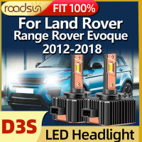 D3S LED ไฟหน้า Xenon ไฟ Turbo หลอดไฟ CSP Chip สำหรับ Land Rover Range Rover Evoque(L538) 2012 2013 2014 2015 2016 2017 2018