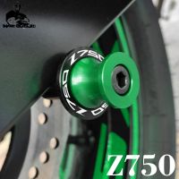 ❀☬❣ Pair For KAWASAKI Z750 Z 750 2007 2008 2009 2010 2011 Motorcycle Accessoires Swingarm Slider Spools 10MM M10 Stand Screws Cover