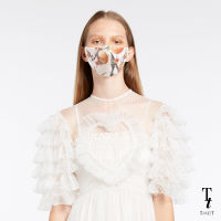 TandT - Printed Fabric Mask หน้ากากผ้า พิมพ์ลายลูกท้อ