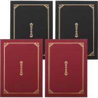 4Pcs Certificate Paper Holder Certificate Folder Holder Award Certificates Certificate Paper