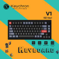 [ส่งในไทย/ของแท้?%]Keychron V1 Hotswap RGB Mechanical คีย์บอร์ด 81 key คีย์บอร์ดเมคคานิคอล แบบใช้สาย QMC