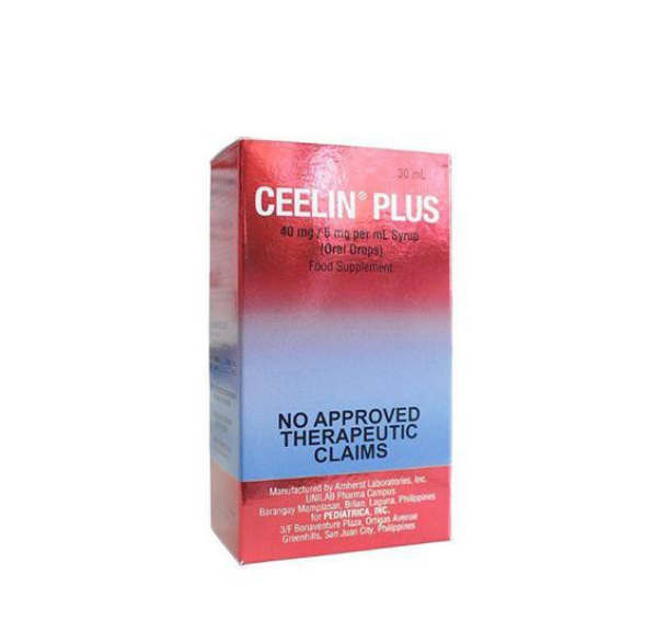 Ceelin Plus Drops Vitamin C Zinc 30ml Vitamins For Kids Lazada Ph