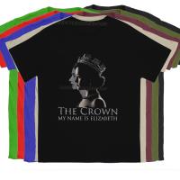 Men T-Shirt Beautiful WoMale Vintage Pure Cotton Tees Men T Shirts Man The Crown TV T-shirts Camisas Tops Oversized T-shirt