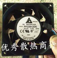 PFC0912DE เดลต้าดั้งเดิม2021ยี่ห้อใหม่12V 4.32A บอลคู่9ซม. พัดลมแรงลมปริมาณสูง