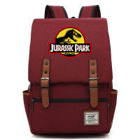 B3303แฟชั่นไดโนเสาร์ Jurassic Park World Buckle กระเป๋านักเรียนเด็กวัยรุ่นนักเรียน Schoolbags ผู้หญิง Bagpack ผู้ชาย Backpackhot