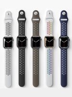 Strap For Apple Watch band 44mm 40mm 45mm 41mm 38mm 42mm watchband Soft Silicone Sport bracelet iWatch Series 3 5 6 se 7 8 Ultra