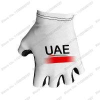 hotx【DT】 2023 UAE Cycling Gloves Men Gel Half MTB Road Jersey Guante Ciclismo Gant Cyclisme