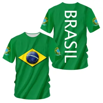 Brazil Football Jersey Actice Tshirt, Brazil Jersey for Kids & Boys, Brazil  Jersey for Boys & Kids, Brazil Tshirt 2023