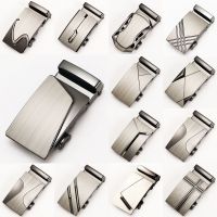 Mechanical Automatic Belt Buckle for Men 15 kinds of Geometric Shape buckle