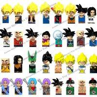 KF6142 KT1011 KT1007 KT1020 KT1009ดราก้อนบอล Z Goku Vegeta Trunks Kuririn Mini หุ่นตุ๊กตาต่อสู้ชุดต่อของเด็กตุ๊กตาของขวัญ