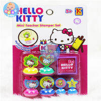 สแตมป์ ของเล่นเด็ก ของเล่นเสริมทักษะ HELLO KITTY  ของเล่นเด็ก มินิแสตมป์เปอร์เซ็ท ขนาด ยาว 13  กว้าง 3 สูง 20 ซม.