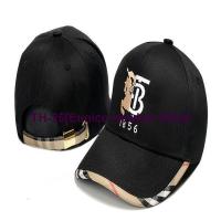 ☋ Eunice Hewlett 025A Hot style European TB grid side mark horse embroidery baseball caps for men and women lovers with cap letters star tide