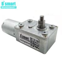 【▼Hot Sales▼】 yihaobu Bringsmart สกรู M5มอเตอร์เกียร์หนอน Dc 6-24V,เจาะแบนบิตคู่ไมโครมอเตอร์8มม. เพลาส่งออกเครื่องดูดควันช่วงล็อคตัวเองย้อนกลับ