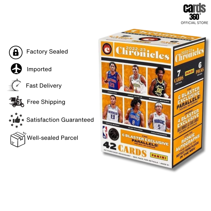 202223 Panini Chronicles Blaster Box NBA Cards Lazada PH