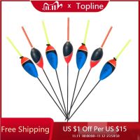 ❍✗✙ Topline Tackle 10PCS Mix Color Smart Float Kit Luminous Floating Fishing Light Fishing Float and Bobber Kit