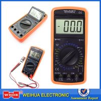 Yingke Whdz เครื่องวัดแรงดันไฟฟ้าแอมมิเตอร์แบบมืออาชีพ Dt-9205a มัลติมิเตอร์แบบดิจิทัลความต้านทานความจุ Ac Dc Lcd ตัวทดสอบ Hfe มือถือไฟฟ้า