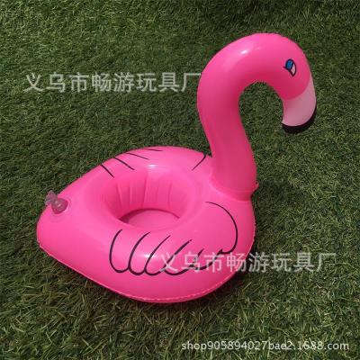 [In stock] จุด pvc น้ำลอยจานรองแก้ว Flamingo เครื่องดื่มที่วางแก้ว ถาดถ้วยน้ำสามารถพิมพ์ลูกค้าได้ LGOO