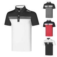 Titleist Titleist New Golf Clothing Mens Short-Sleeved Sports Casual Quick-Drying Loose Jersey POLO Summer