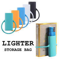 Portable Silicone Lighter Protective Cover Waterproof Can Be Hung on The Cigarett Case