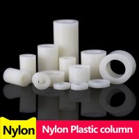 ♟ M3 M4 M5 M6 M8 White ABS Nylon Plastic Insulation Column Washer Sleeve Gasket Round Hole Pillar Pad High Spacing