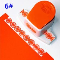 Diy Tool Large Paper Sakura Hole Puncher for Scrapbooking Embossed Machine Coaster Photo Frame Flower shape Border Punch