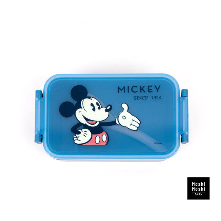 moshi-moshi-กล่องอาหาร-กล่องข้าว-ขนาด-400-ml-ลาย-mickey-mouse-ลิขสิทธิ์แท้จาก-disney-รุ่น-6100001886-1887