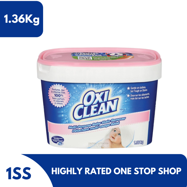 OxiClean MultiPurpose Baby Stain Remover Powder, 1.36Kg Lazada PH