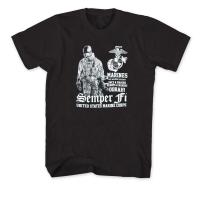 Cool Design Us Marine Corps Semper Fi Military Patriotic T Shirt. Summer Cotton Short Sleeve O Neck Mens T Shirt New Gift S 3Xl|T-Shirts| - Aliexpress