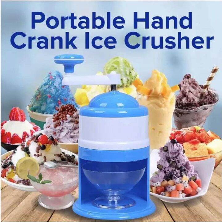 High Quality Portable Manual Ice Crusher Machine Lazada PH