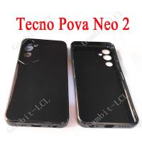 Anti-Falling Case สำหรับ Tecno Pova Neo 2 6.82 "Soft ซิลิโคน TPU เดิมกันกระแทกปกหลังบน TecnoPovaNeo2 Neo2 LG6n Shell