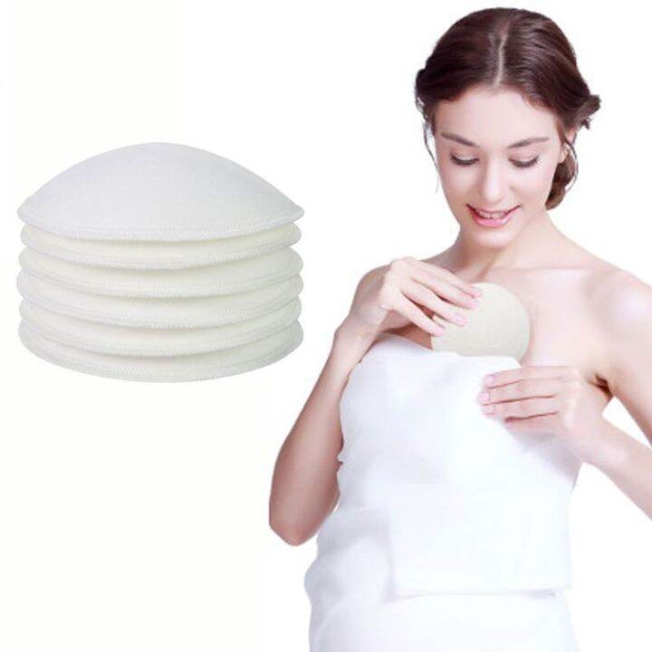 OMG* 4PCS Washable Breast Pads Antioverflow Maternity Nursing Pad Baby
