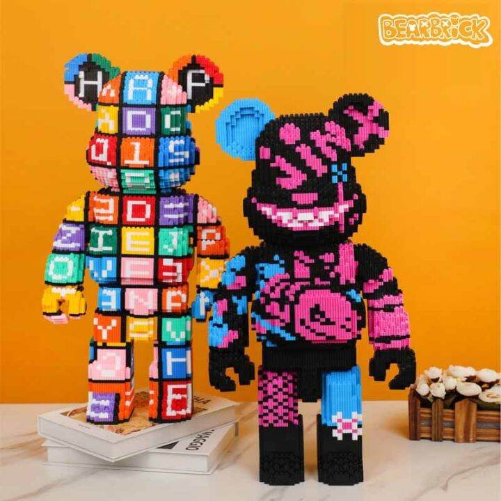 Mô Hình Lego Gấu Bearbrick Lắp Ráp 3D Nhiều Mẫu Kích Cỡ 30-36 Cm Có Búa  Đèn, Đồ Chơi Thông Minh Cho Trẻ Giá Rẻ Đẹp Mắt | Lazada.Vn