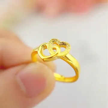 Gold Silver Rings 1Mm Fashion Couple Simple Wedding Finger