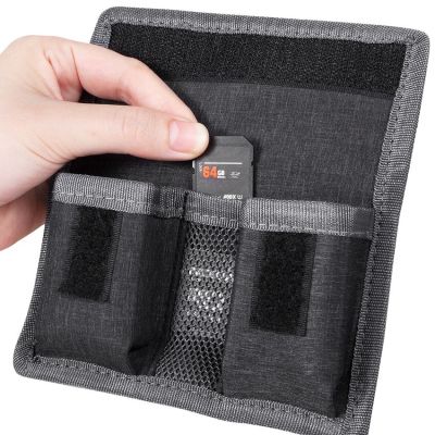 Waterproof Bag Battery Safe Bag Anti Dust Weather Resistance Carrying Storage Bag Protective Pouch For Camera Battery AA Battery