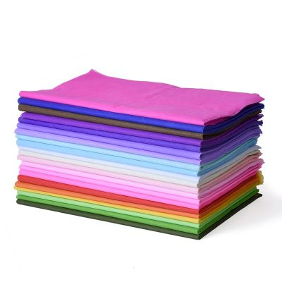 【YF】❇  38sheet/pack Multipurpose Wine Color Tissue Paper Bouquet Decoration Wrapping