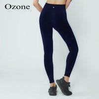 OZONE LEGGING ชุดออกกำลังกาย กางเกงขายาว เลกกิ้ง สีกรมท่า รุ่น WP5003 เสื้อกีฬาหญิง