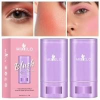 Cream Makeup Blushes Waterproof Matte Cream Blushs Stick For Mature Skin Lightweight Cheek Tint Blushs Stick Makeup Blushs Stick Long Wearing Blushs For Cheeks Lips Make Up intensely