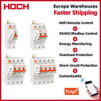 HOCH Tuya &amp; Smart Life WIFI Circuit Breaker Energy Monitoring Timer รีโมทคอนโทรล Automatic Interruptor WIFI Switch FACTORY-Souyine