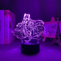 ♝ 3d Led Lamp Genshin Impact Sangonomiya Kokomi for Kids Bedroom Decor Child Birthday Gift Genshin Impact Led Night Light Game